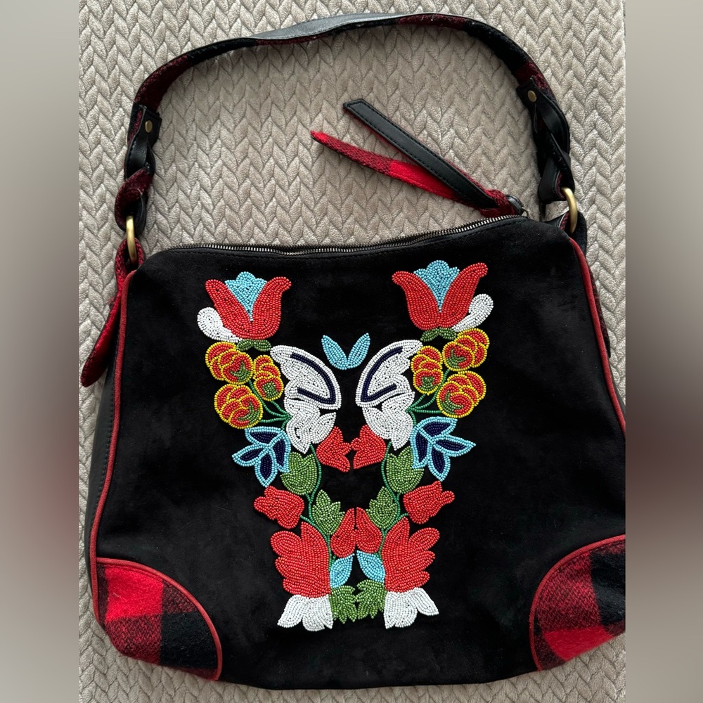 Tasha Polizzi Collection Beaded Tote Bag boho gorgeous!